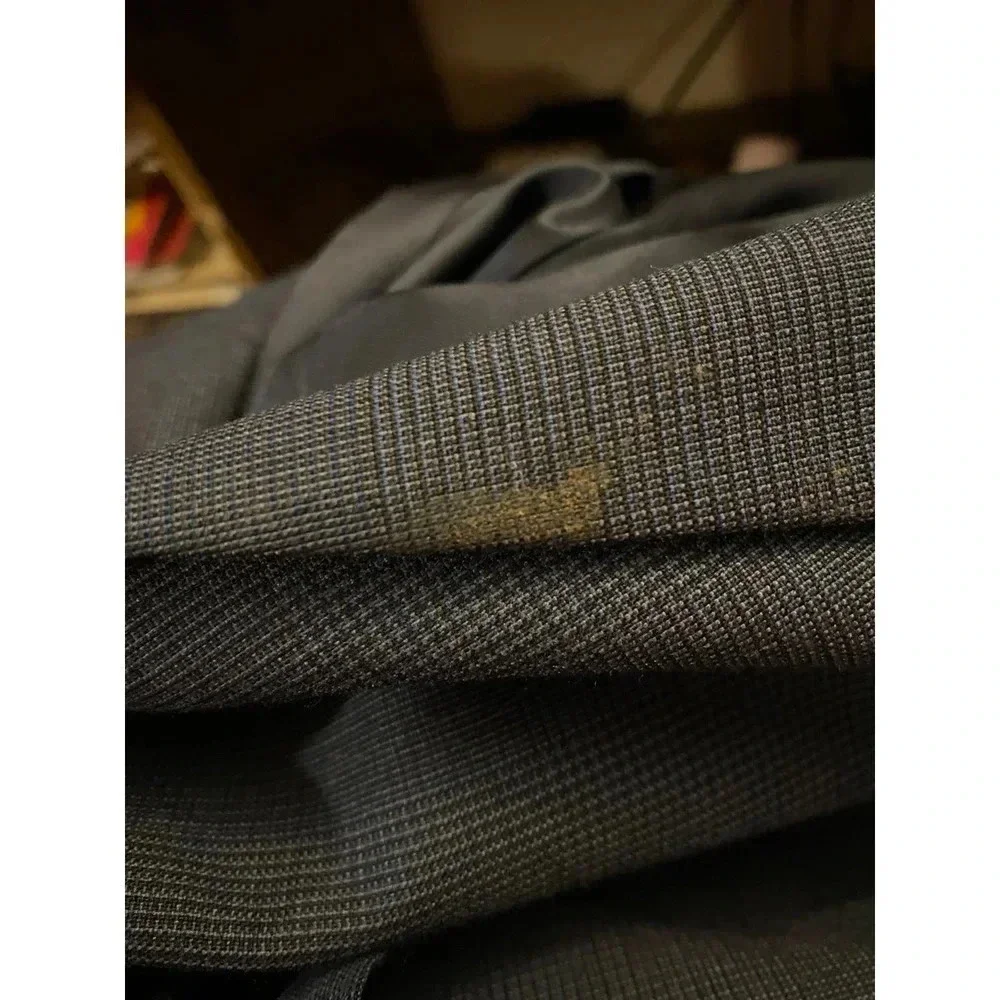 Colours By Alexander Julian Virgin Wool Men Matching Suit Blazer Pants Size 44R